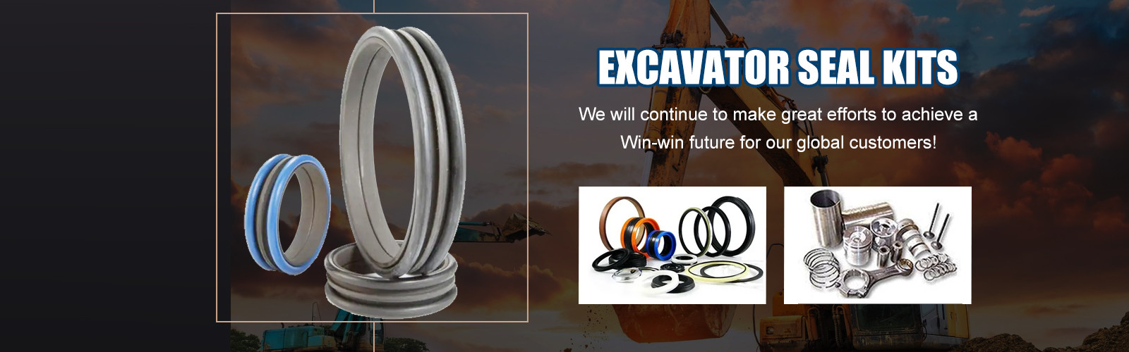 quality Excavator Seal Kits factory